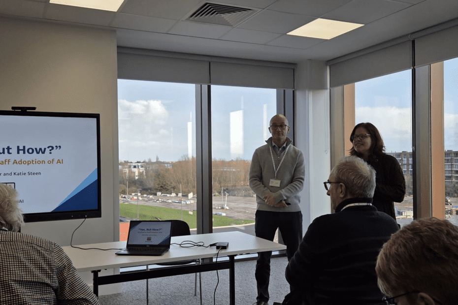 Presenting at AI South-West in Taunton